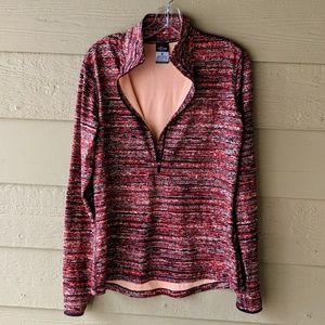 Nike Pro Dri-Fit half zip top, thumb holes XL